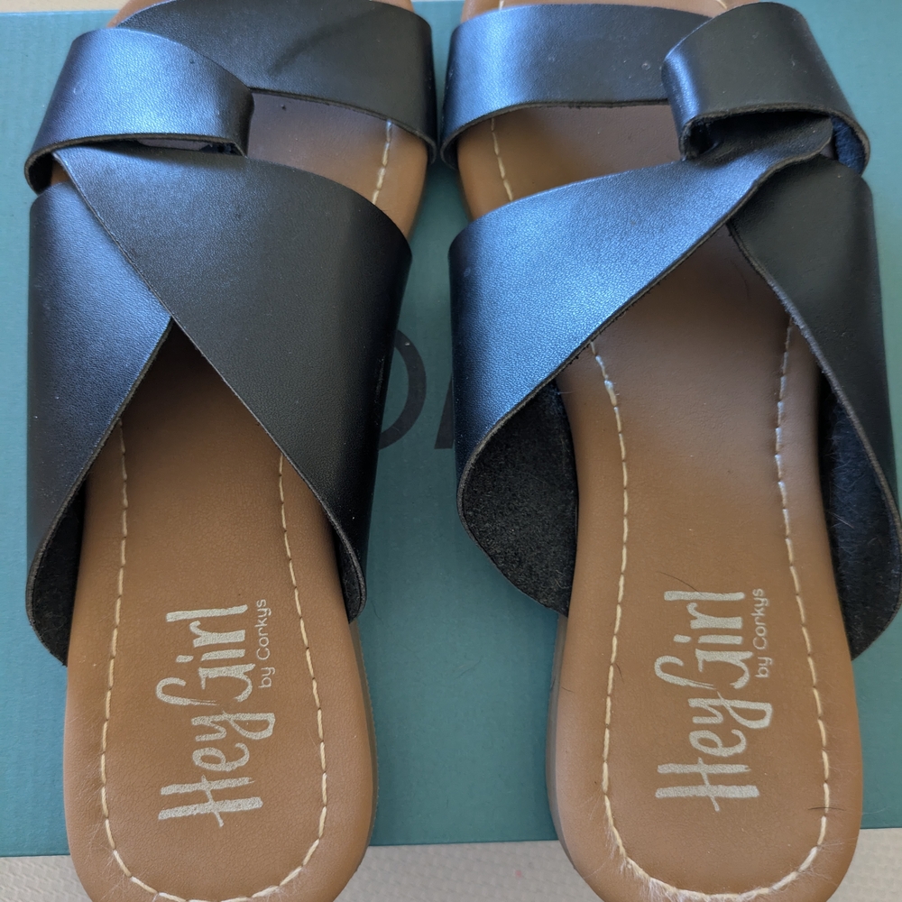 Corkys Black Women's Sandals